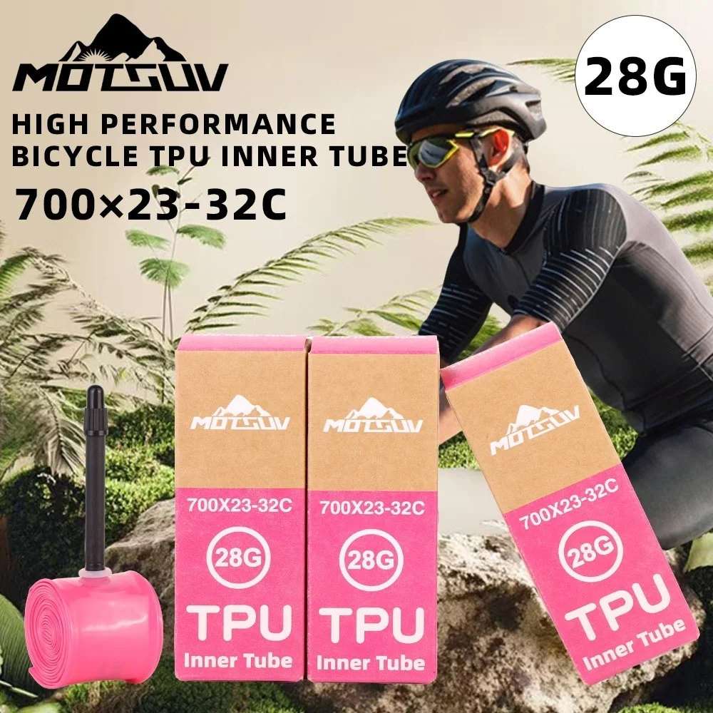 4 PCS Ultralight TPU Road Bike Inner Tube 45 65 85mm Presta 