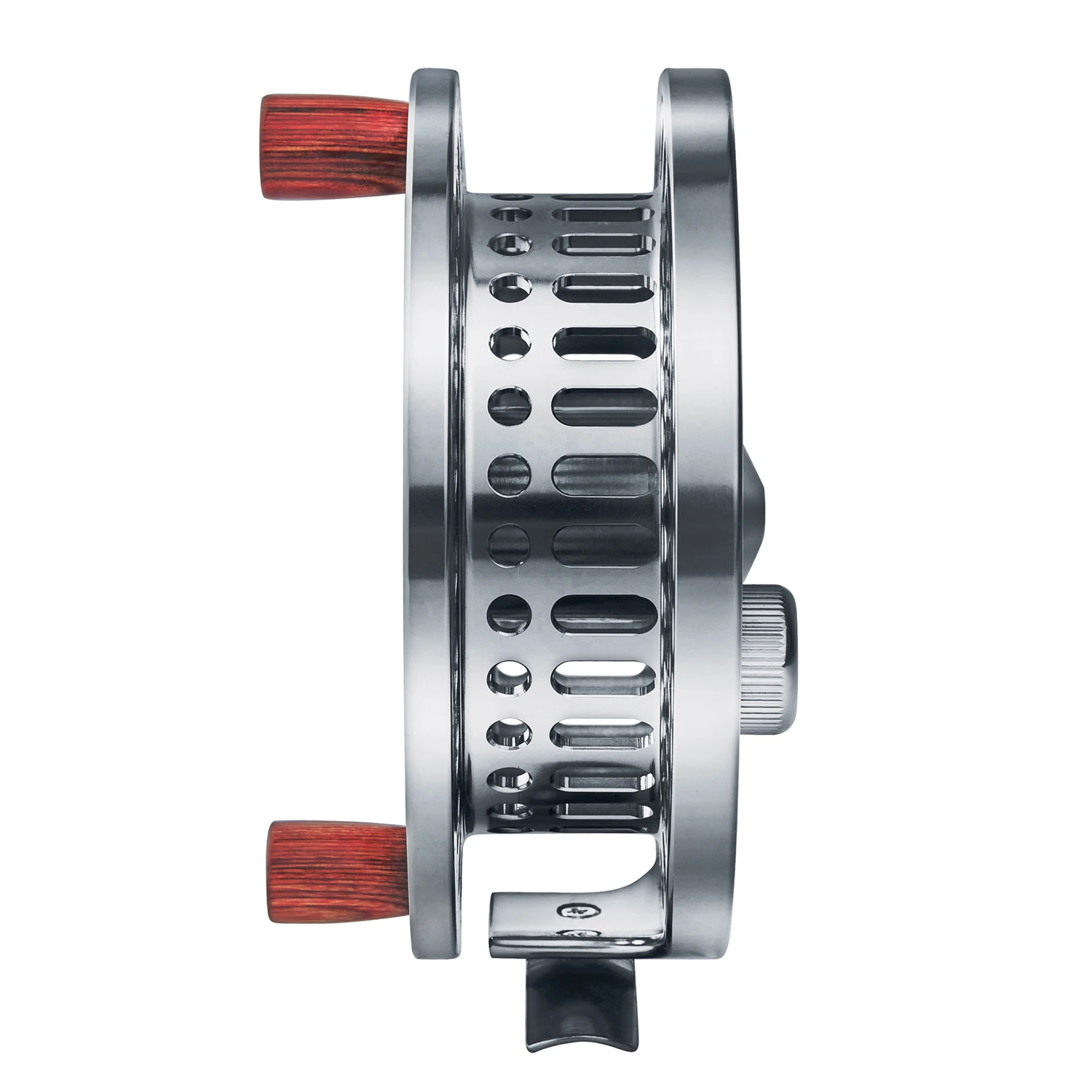 CNC MACHINED ALUMINUM CENTER PIN CENTREPIN FLOATING REEL 108MM 4 1/4 INCH STEELHEAD SALMON TROTTING FISHING