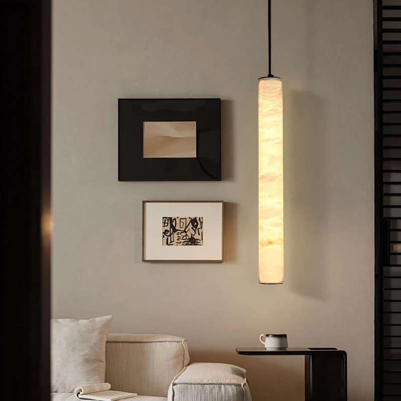 

Spanish Luxery Marble Copper Pendant light Chandelier For Bedroom Living Room Office Indoor Home Decorative Fixture