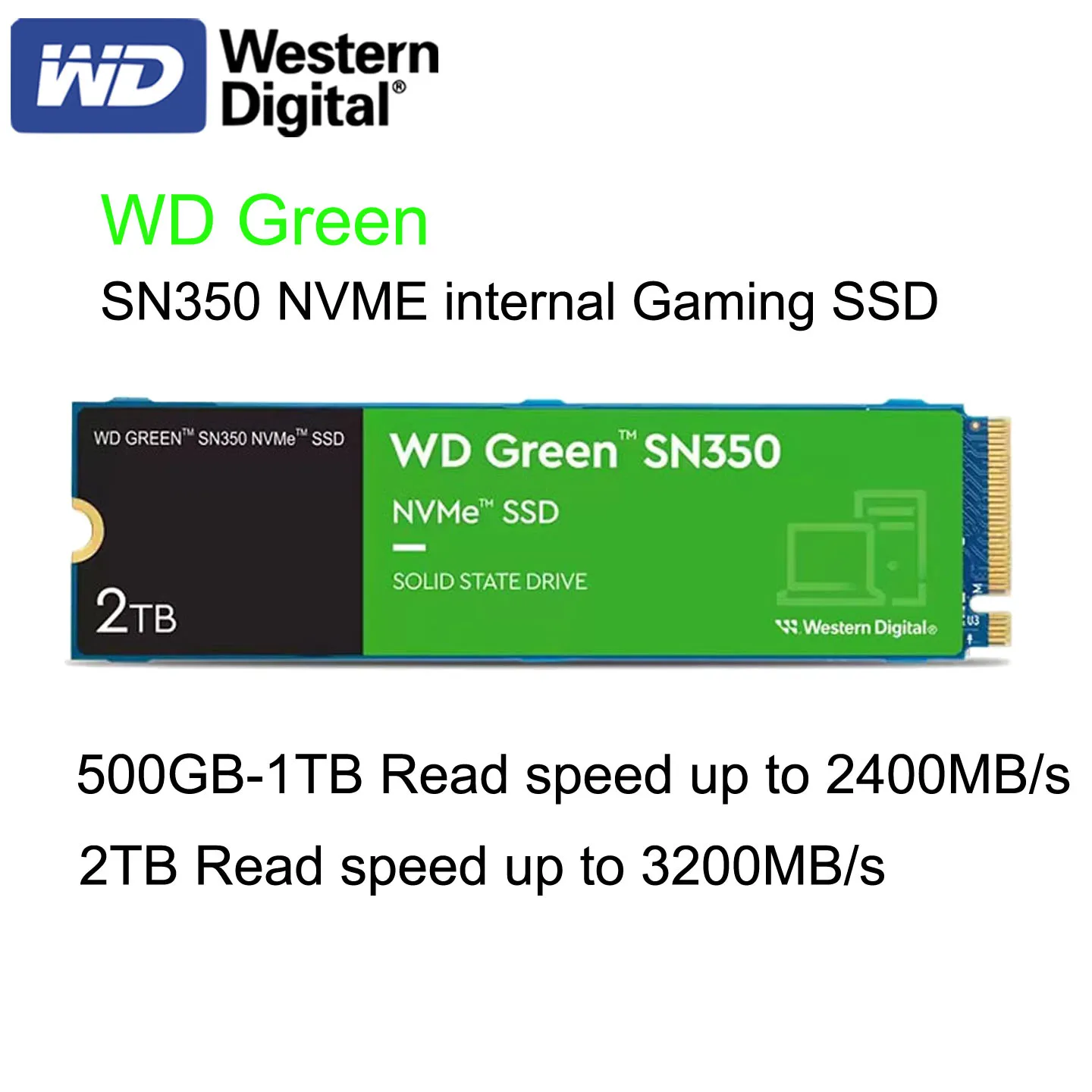 WD SSD SN350 SN850X SN850P SN7100 SSD داخلي 1 تيرا بايت 500 جيجابايت 2 تيرا بايت SSD NVMe M.2 2280 PCIe4.0 محرك قرص الحالة الصلبة للكمبيوتر PS5 سطح المكتب