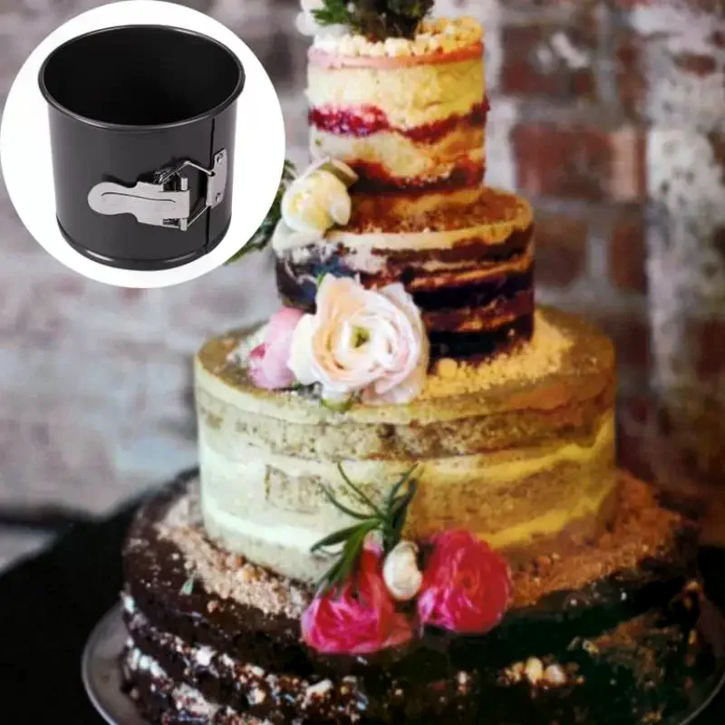 

Removable Bottom Kitchen Accessories Carbon Steel Cakes Molds Round Cake Pan Ring Bakeware Non-Stick Bake Mould