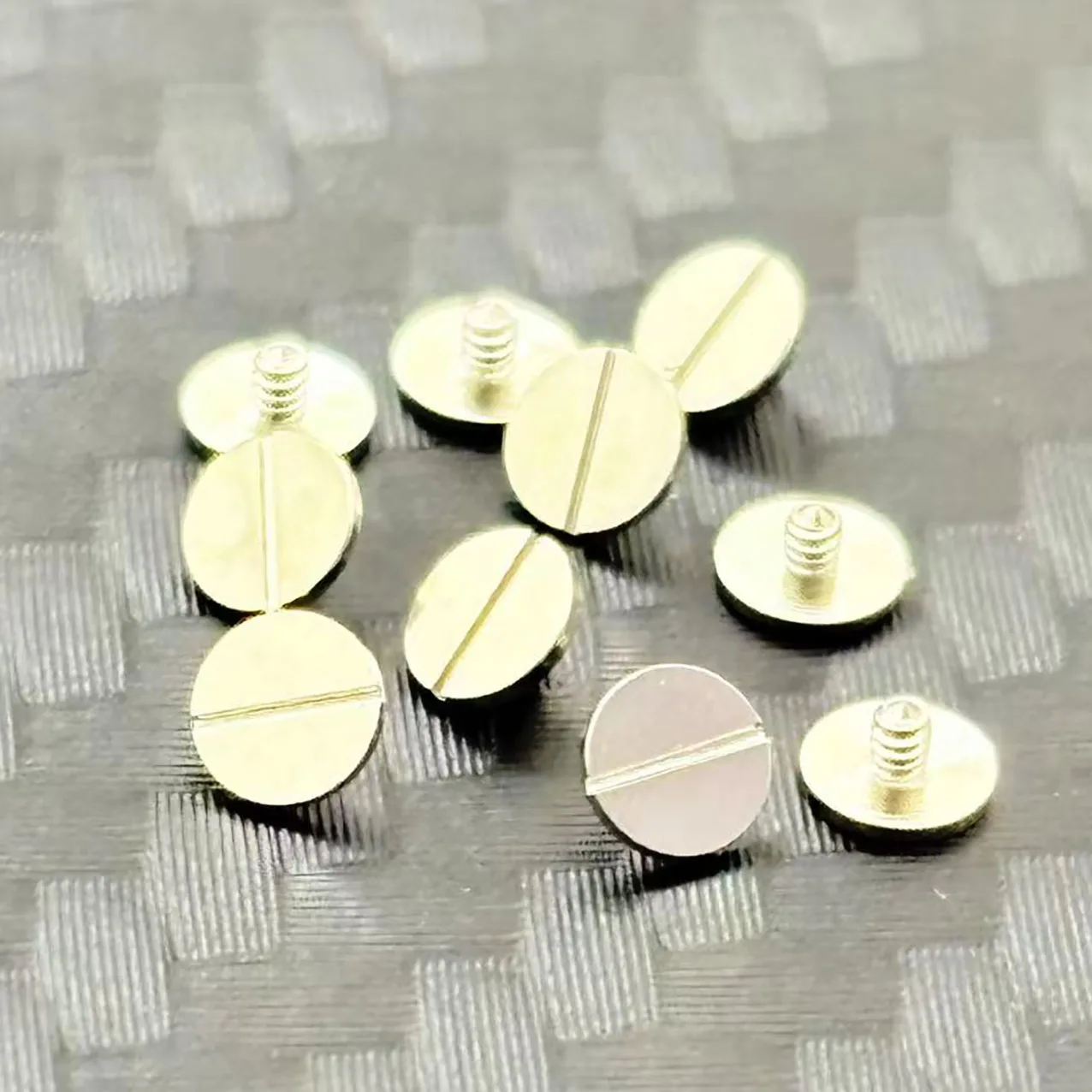 Watch movement accessories 7120 unified machine literal screw screw across wheel  screw large steel wheel screw 10 pieces of pri