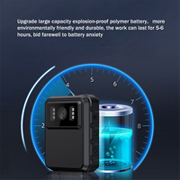 TCE Mini Body Camera Full HD 1080P 2 Inch IPS Touch Screen Night Vision Video Recorder Security Guard Police Camera