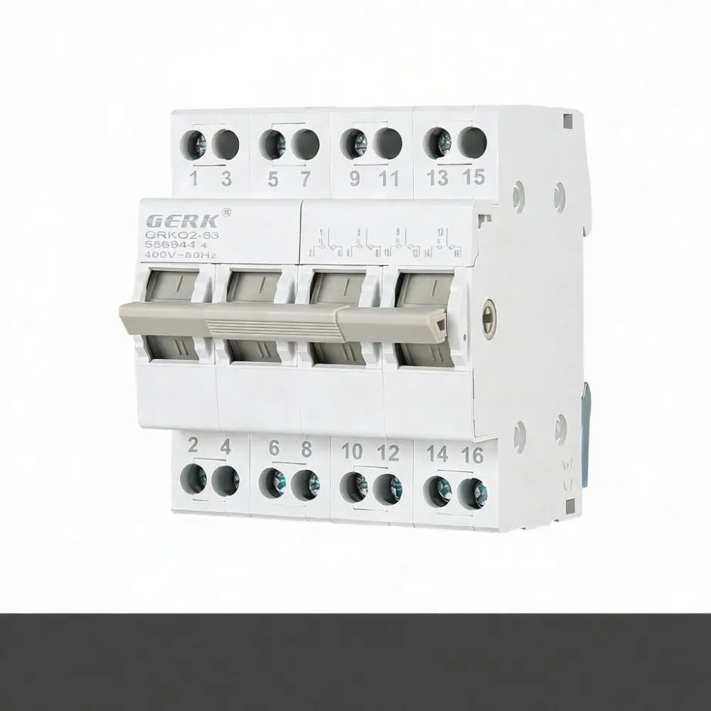 Breaker Manual Transfer Switch Din Rail Dual Power Selector Isolator Changeover Mechanical Interlock Safety Power Accessory