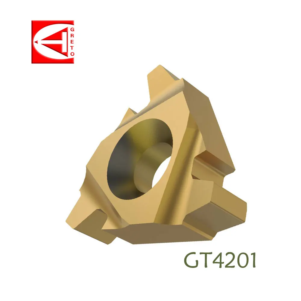 

GRETO 27NR4ACME GT4201 GT4202 Turning Cutting Inserts Metal Working Tools 27NR 4ACME 27NR4 ACME