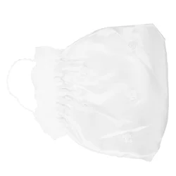 White Satin Lace Decorated Bag Bridal Bridesmaid Handbag Wedding Bride Accessory Flower Girl Gift Hair Jewelry