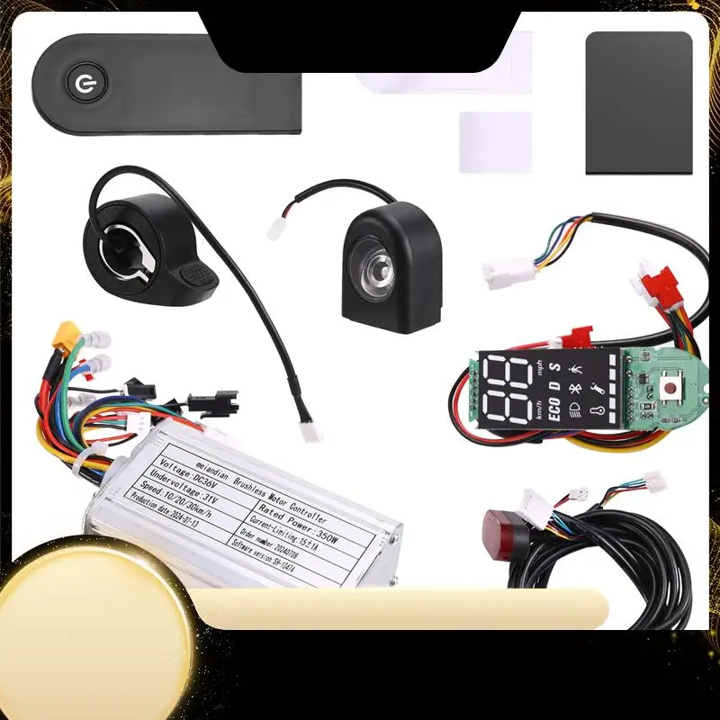 36V 350W Brushless Controller +Bluetooth Meter+Light+Accelerator+Cover Kit  For Xiaomi M365/M365 Pro Electric Scooter