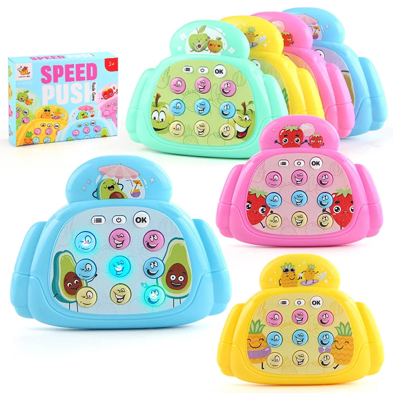 New Cartoon Cute Children's Electronic Game Toys Creative Gopher Toys Mini Handheld Game Machine Children's Stress Relief Toys