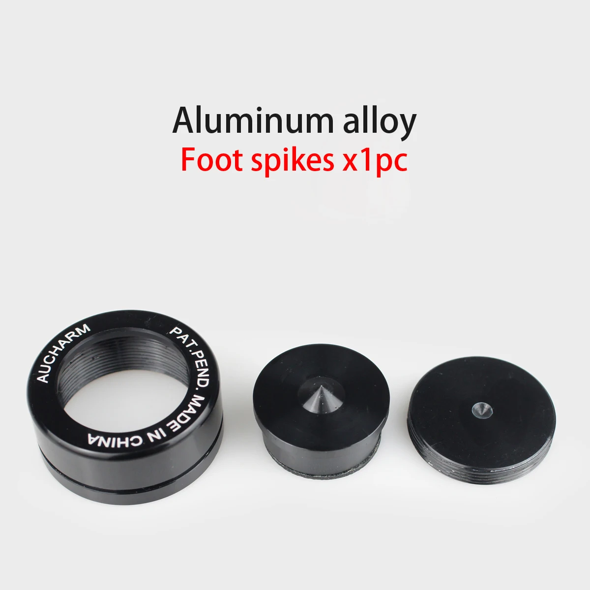 4pcs HIFI Audio Speaker Amplifier Ceramic beads Steel ball Scroll Anti-shock Absorber Foot  Feet Nail Pad Vibration Base
