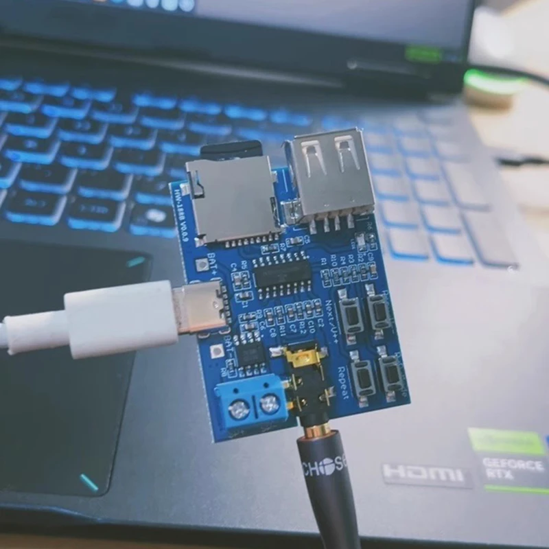 

TF card U disk MP3 Format decoder circuit board module amplifier decoding audio Player module