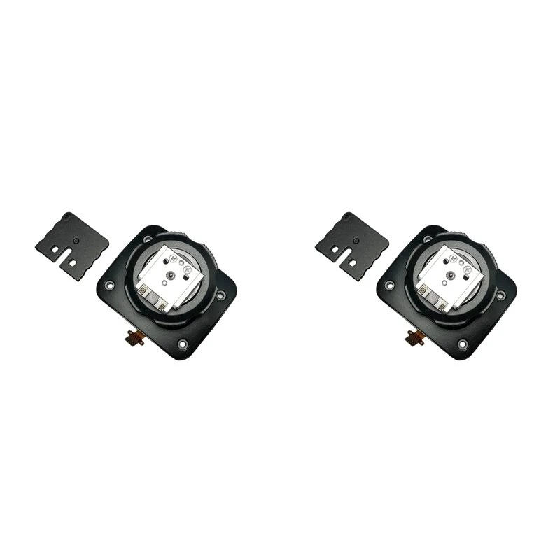 2X Hot Shoe Accessory For Sony Godox TT685S Camera Flash: Flash Port Adapter Metal Base Accessory