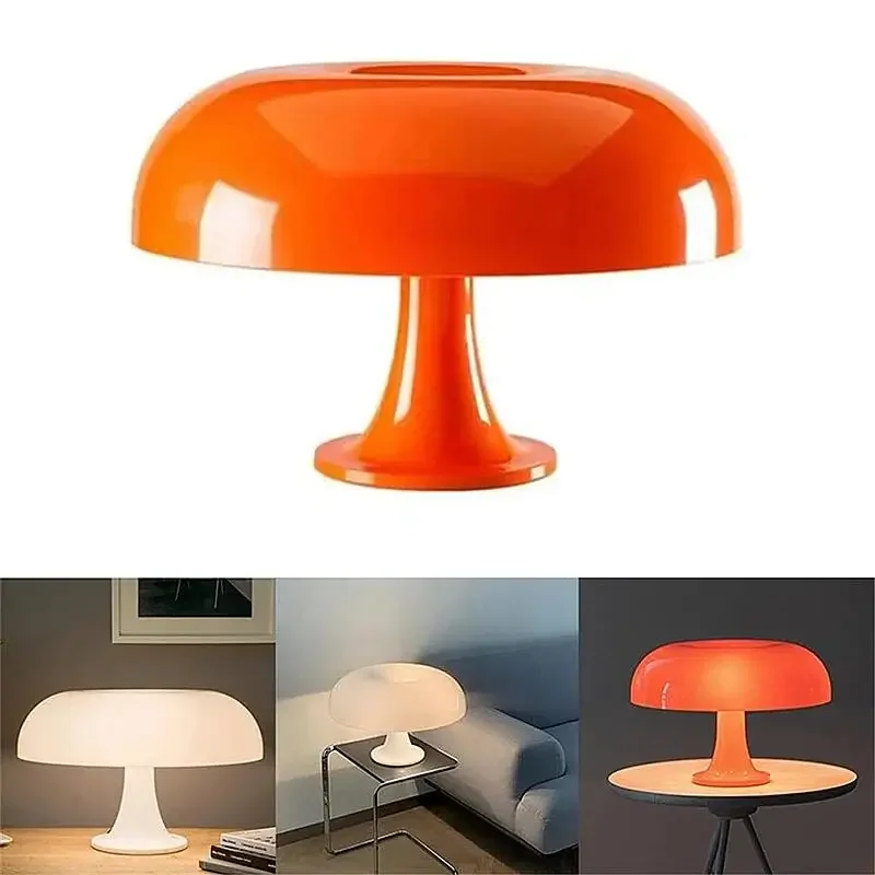 

Led Mushroom Table Lamp for Hotel Bedroom Bedside Living Room Decoration Lighting Modern Minimalist Creativity Desk Lights