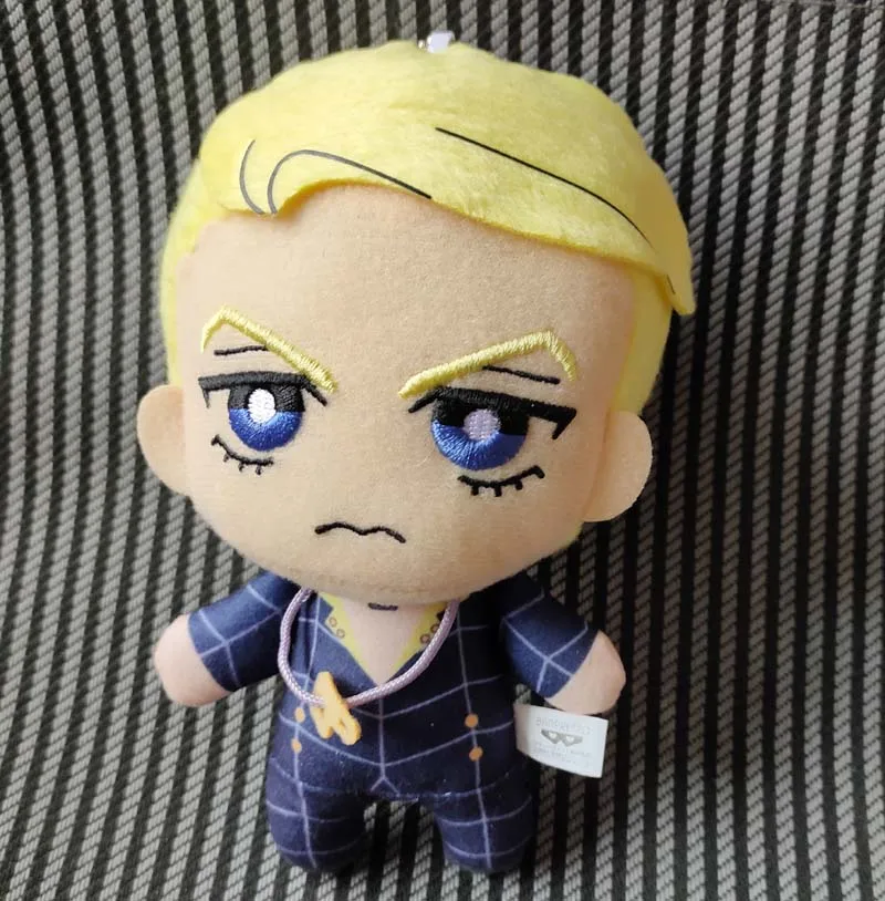 NEW JoJos Bizarre Adventure Tomonui Plush Doll FORMAGGIO & PESCI & PROSCIUTTO