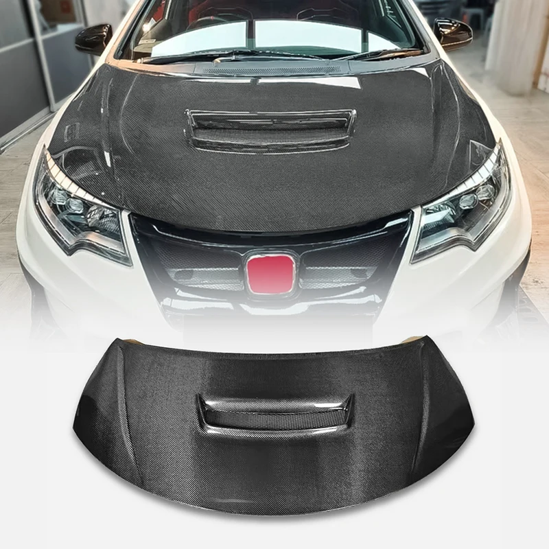 

Передний капот в стиле Honda Civic Type R FK2 MU | Деталь внешней модификации FK2 Civic Type R