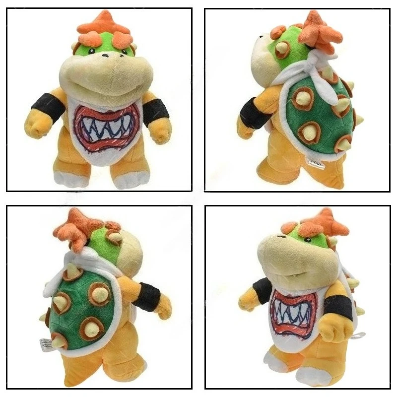2026 New Mario Wonder Bowser Jr Fire Dragon Plush Toys Doll Soft Stuffed Toys for Kids Birthday Christmas Gift view 5