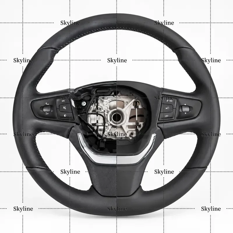 Car Steering Wheel Assembly Cruise Switch Volume Adjustment Button For Peugeot 408 2014-2021