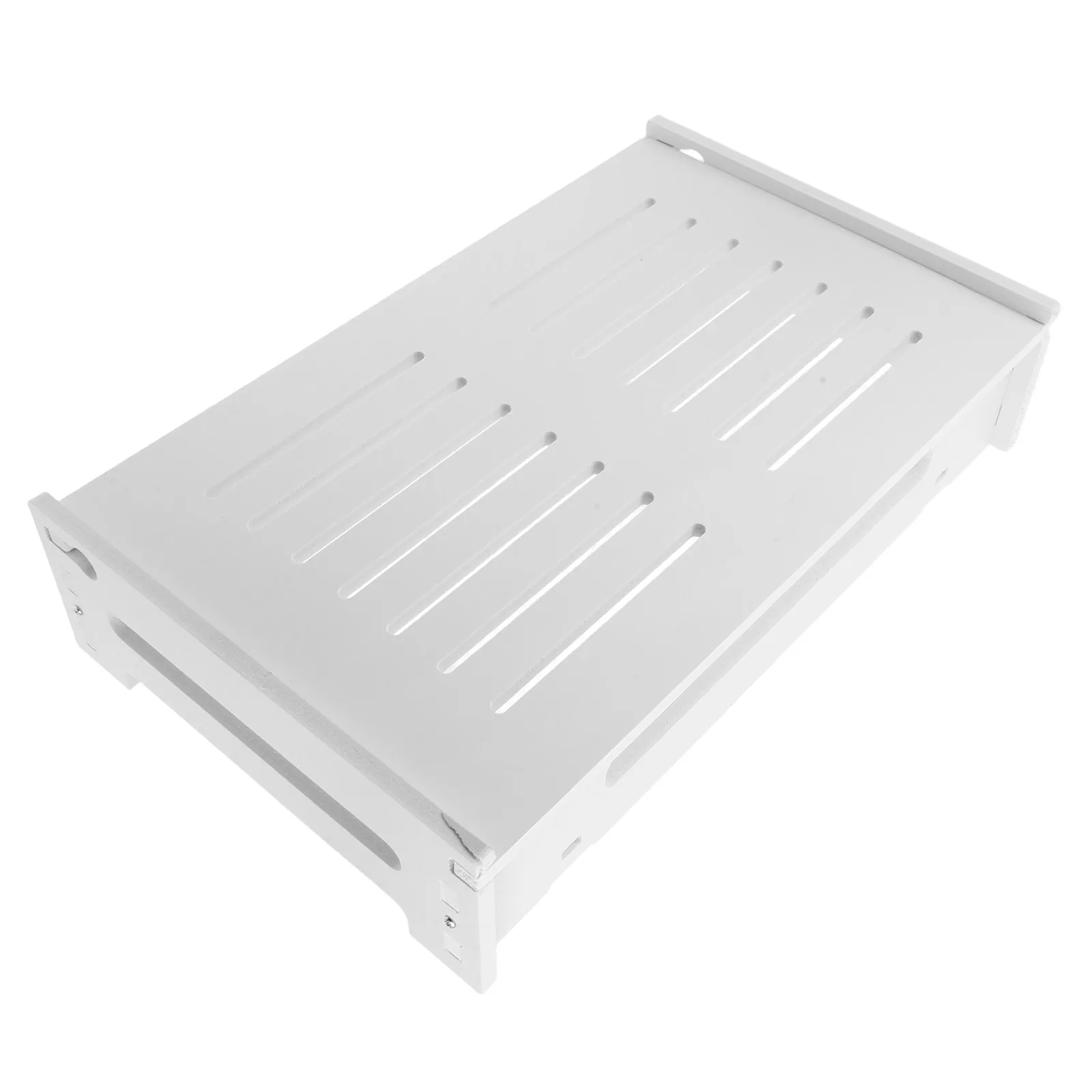 Wall Mounted Router Storage Cabinet Box WiFi Router Organizer Plastic Storage Box Power Strip Holder Cable Management for Home