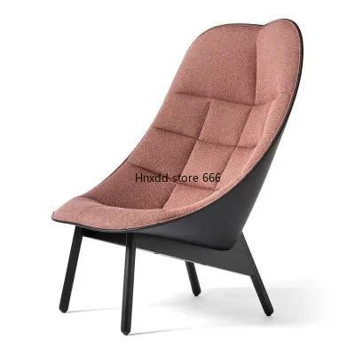 Modern simple eggshell chair hotel fan chair