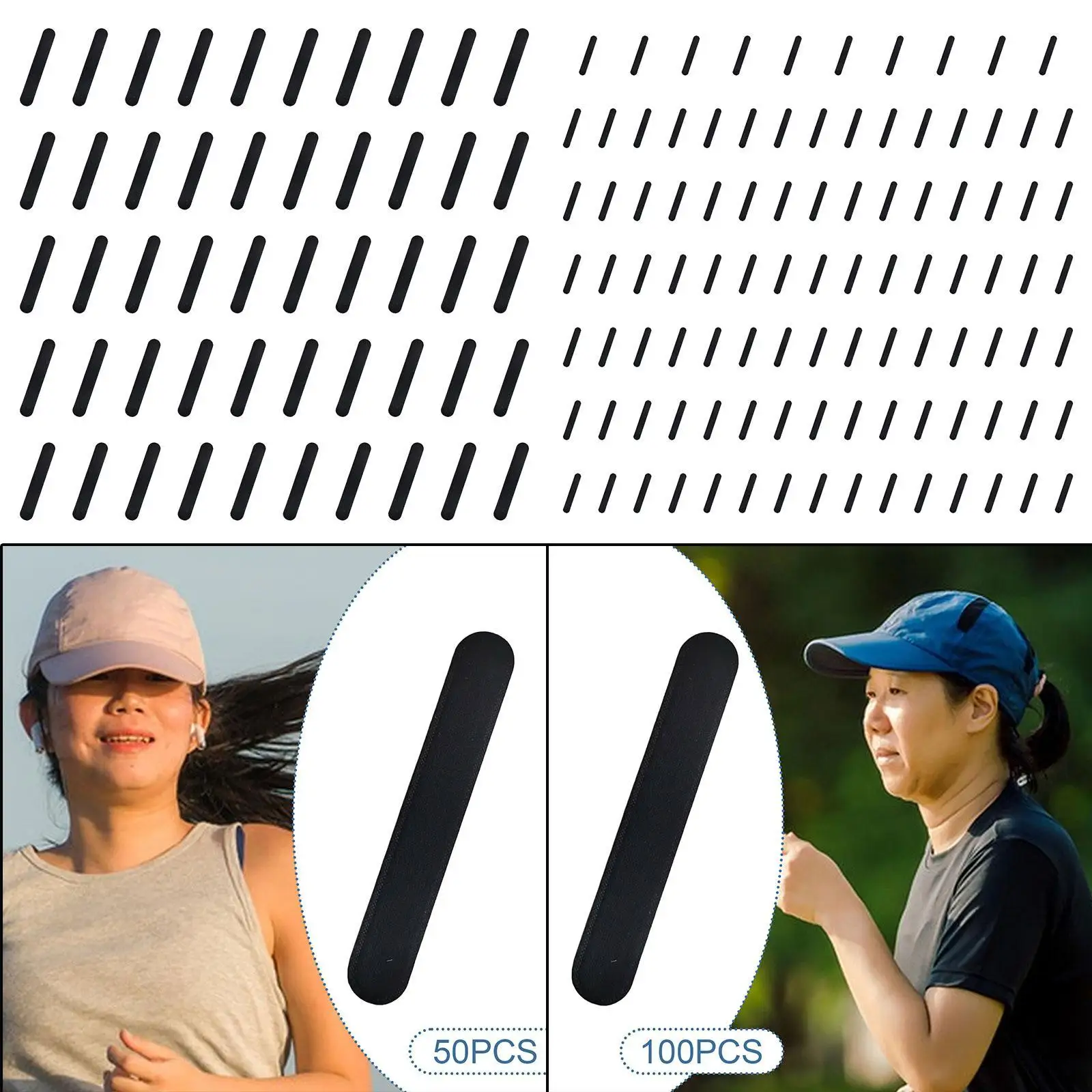 

Подкладка для кепки, подкладка для повязки на повязку для женщин и мужчин, одноразовая многоцелевая подкладка