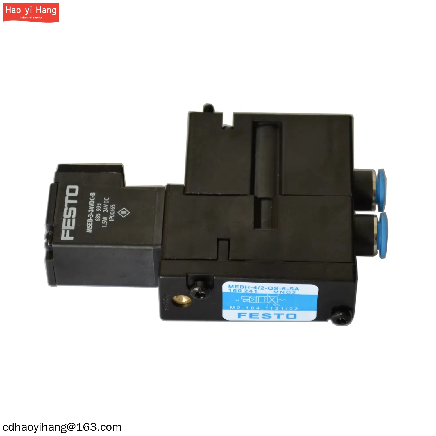 Festo Solenoid Valve MEBH-4/2-QS-6-SA Printing Machine Spare Part