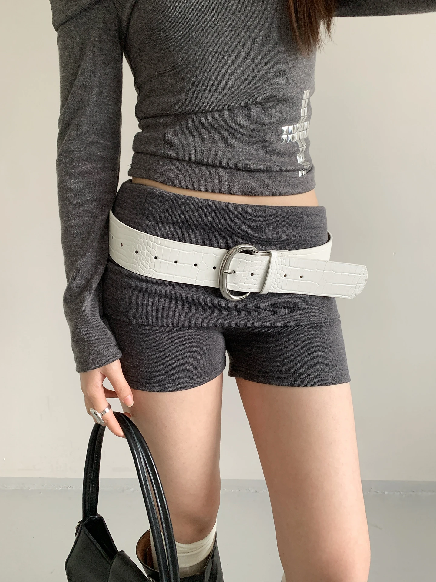 Cinto Largo Feminino de Estilo - Leather Work Jeans avaliação e preço