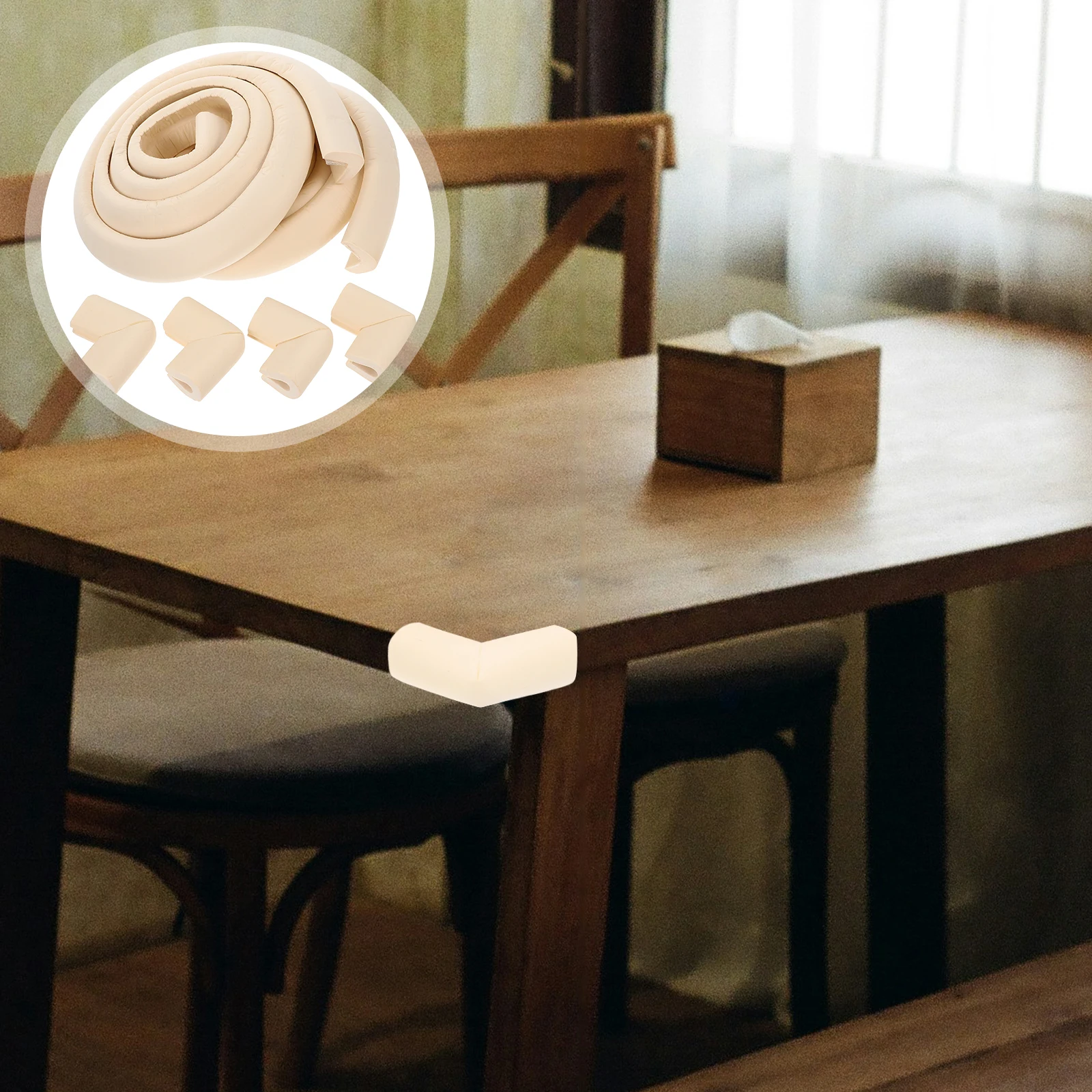 

Safety Strip Proof Corner Guard Furniture Anti-Collision Cushion Desk Edge Guard Glass Table Protector Edge Protector