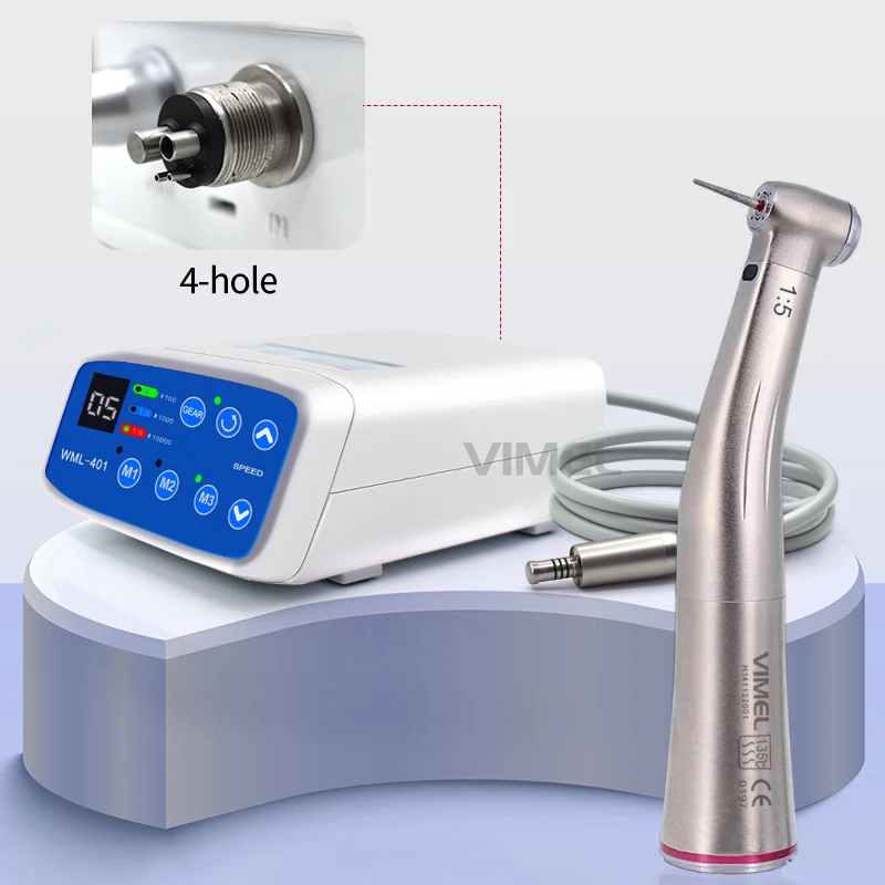 Portable Electric Grinding Machine With Fiber Optic Contral  Internal Spray Handpiece  LED Brushless Electric Micromotor