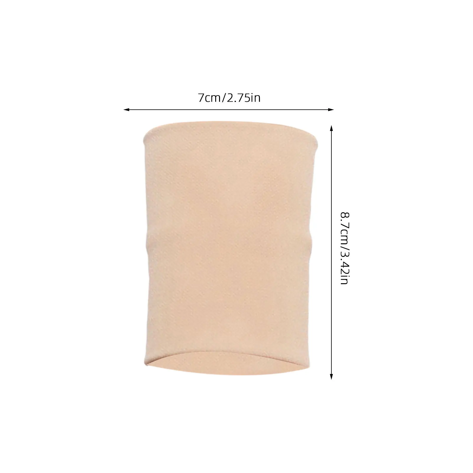 2Pcs Medical Wrist Bands Breathable Lightweight Elastic Support Pain Relief Injury Protector Sports Size S Beige