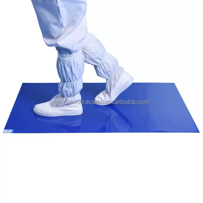 20 قطعة تقشر الغبار لزجة حصيرة 30 طبقات غرف الأبحاث مستشفى الطابق قطع ذاتية اللصق مخصصة مبتذل حصيرة لزجة حصيرة