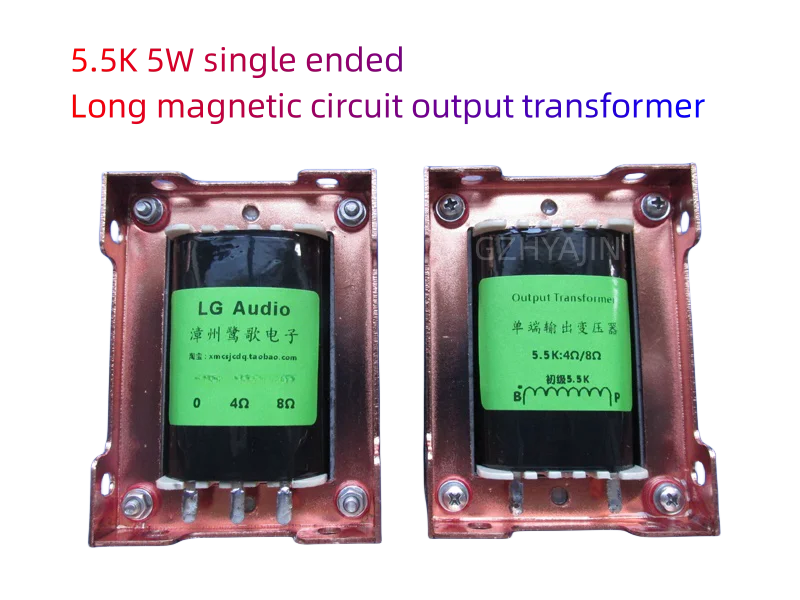 

5.5K 5W Broadband Response Low Internal Resistance 5.5K 5W Single ended Long Magnetic Circuit Output Transformer