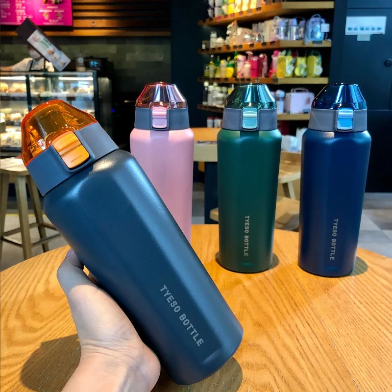 

Tyeso Stainless Steel 600ML Diamond Textured Insulated Tumbler Coffee Cup Cold / Hot Insulated Cup Tumbler Thermo Water Bottle