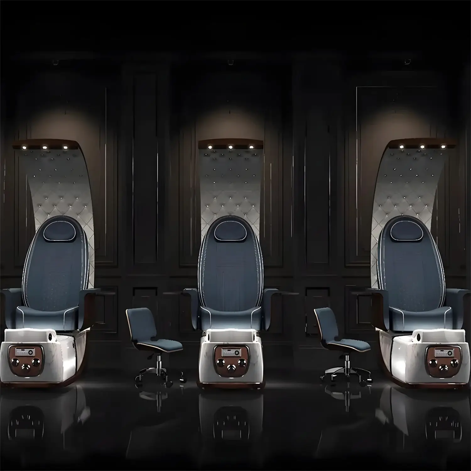 Cross-border Massage Foot Massage Chair Salon Foot Soaking Sofa Chair Sap Spa Pedicure Chair