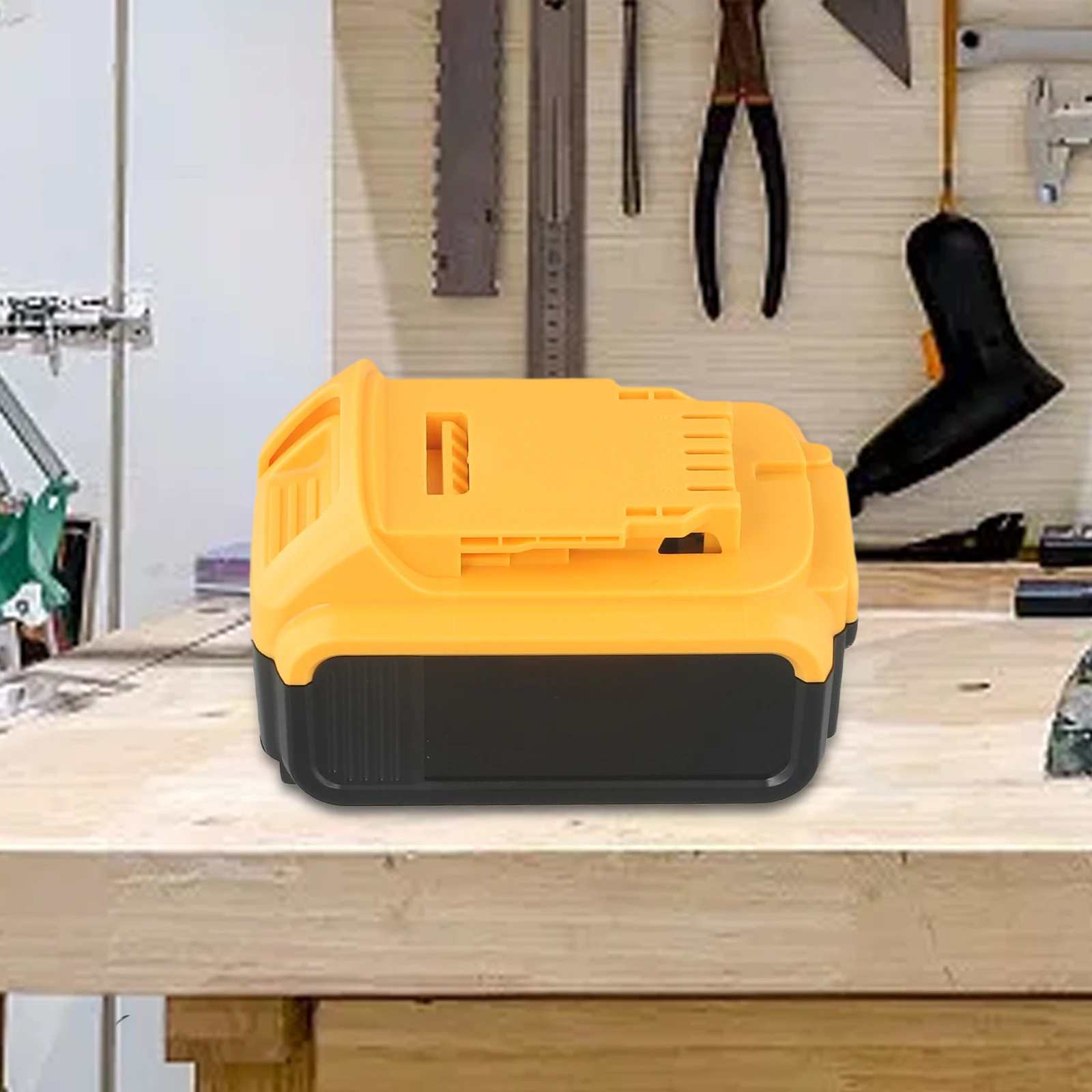 Plastic Shell Air Tool Accessories Battery Box Battery Container Workshop Equipment DCB200 Battery Power Tool Batteries
