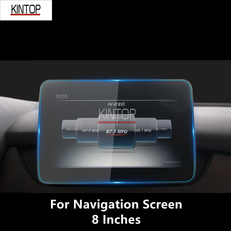 For MERCEDES CLASSE B 15-19 W246 Navigation Screen Transparent PET Protective Film Anti-scratch Accessories Refit