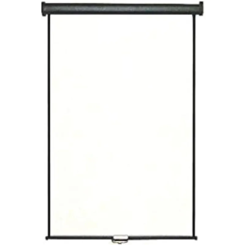 Retractable White Photo ID Backdrop for Passport Photos (Wall/Ceiling) US(Origin)