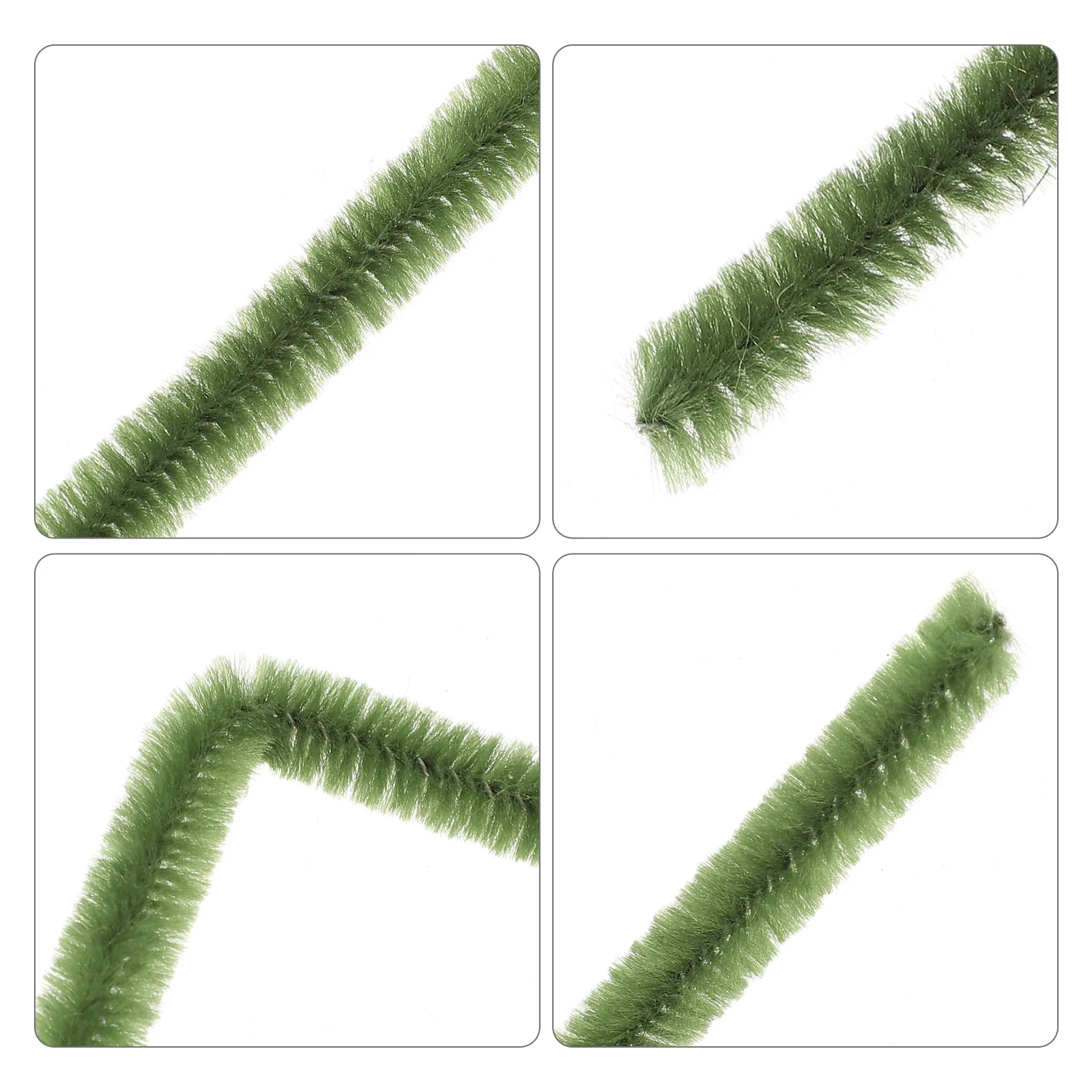 

200 Pcs Twist Kits Diy Crafts Making Material Tops Supplies Pipe Cleaners Chenille Stem Iron Wire Sticks