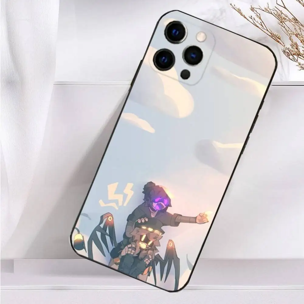Etui na telefon Anime M-Murder D-Drones-Uzi do iPhone 16,15,14,13,12,11 Plus,Pro Max,XS,X,XR,SE,Mini,8,7 Miękki silikonowy czarny pokrowiec