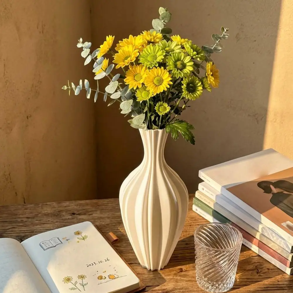 3D-gedruckte geometrische Vase, moderne Heimdekoration für Wohnzimmer, Küche, Büro, Couchtisch, Regal