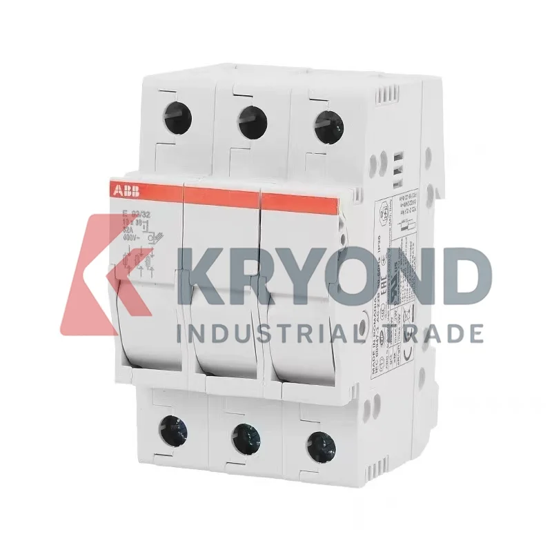 ABB E91 E92 E93 وحدات فيوز حامل فيوز التبديل فاصل 10x38 مللي متر 32A 690 فولت للأتمتة الصناعية والمعدات الكهربائية #4