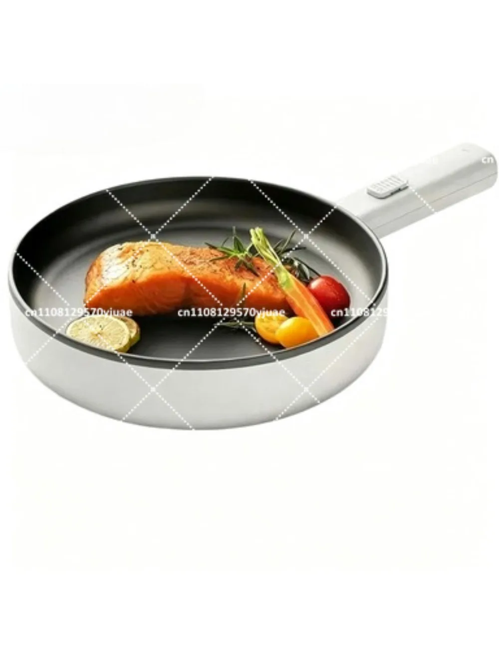 110V 220V Electric Frying Pan Mini Stir-frying Pot Portable Cooking Pot Hotpot