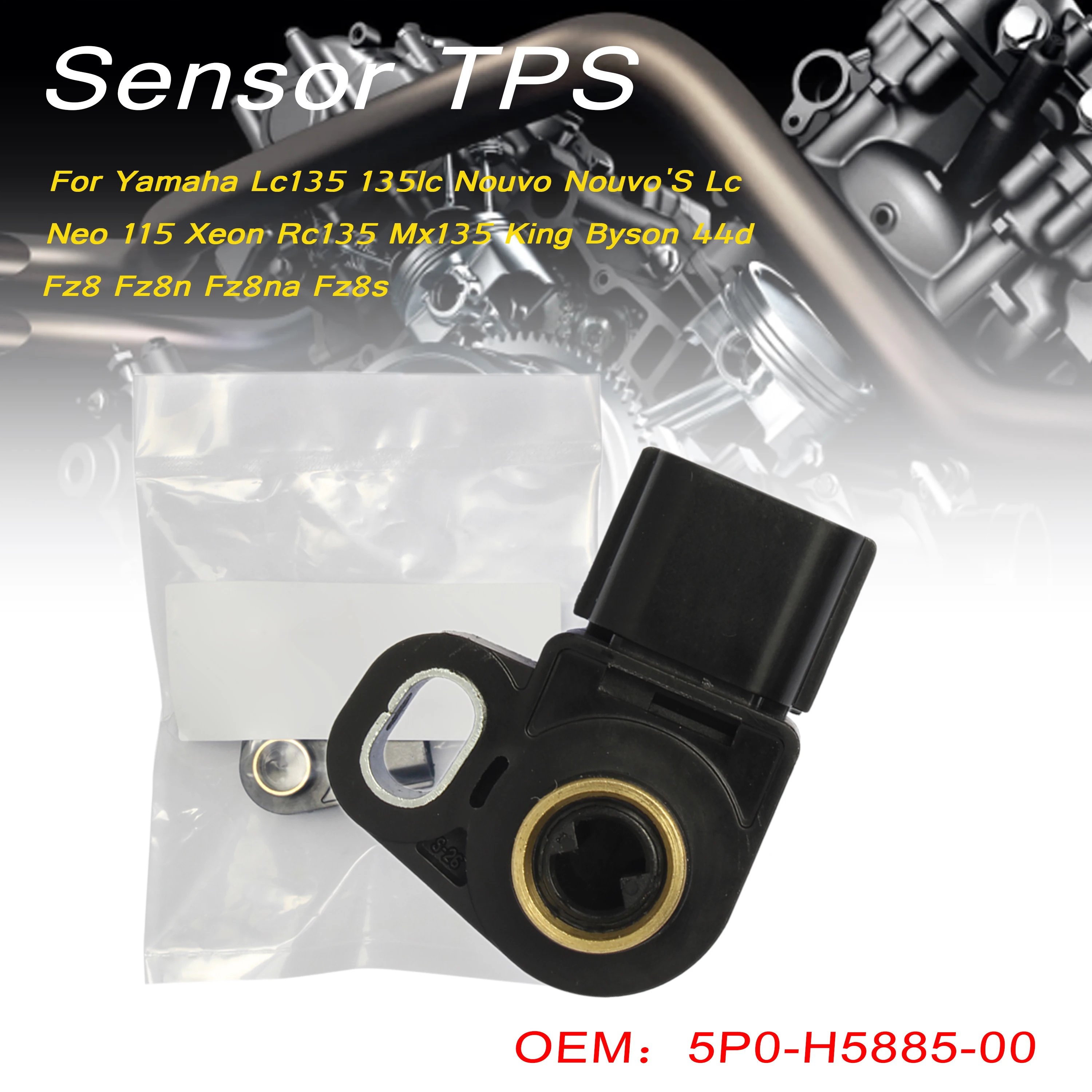 Carburetor Throttle Sensor For Kawasaki Ninja 250 Z 250Fi Versys Klx 250 Dtracker 250 Zx6 Zx7 Zx8 Zx9 Zx10 Zx11 Zx12 Zx14