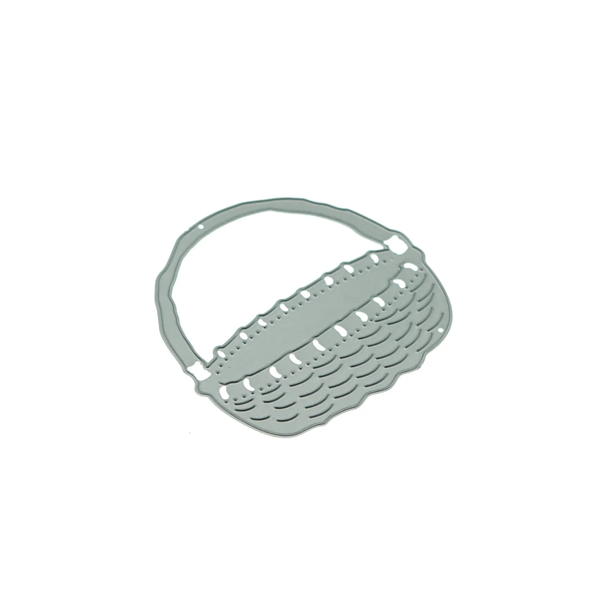 Embossing Dies Vintage Basket Pattern Metal Punch Cutter Scrapbooking Stencil For DIY Card Clipart Photo Album Decorating