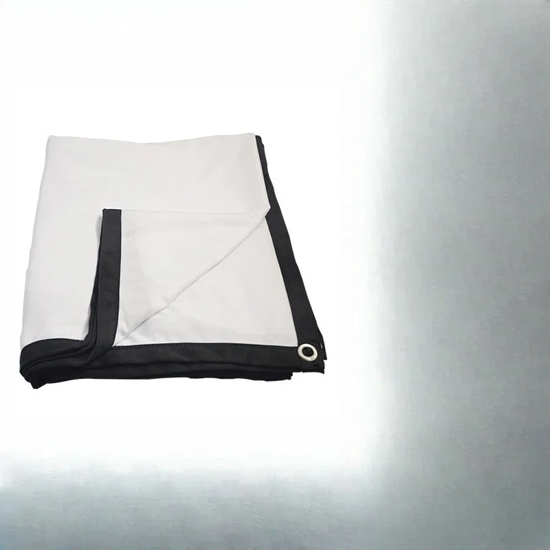 Outdoor portable high-density projector curtain thickened large screen 180-inch mobile movie