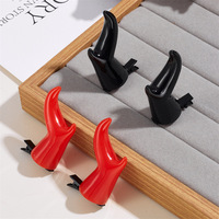 Devil Horn Hair Clip Halloween Costume Hair Clip Anime Gathering Headpiece