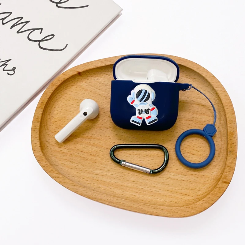 الكرتون قضية ل Redmi براعم 3 TWS حالة خاتم سيليكون مكافحة قطرة حماية بلوتوث حقيبة سماعة الاذن buds3 اكسسوارات غطاء