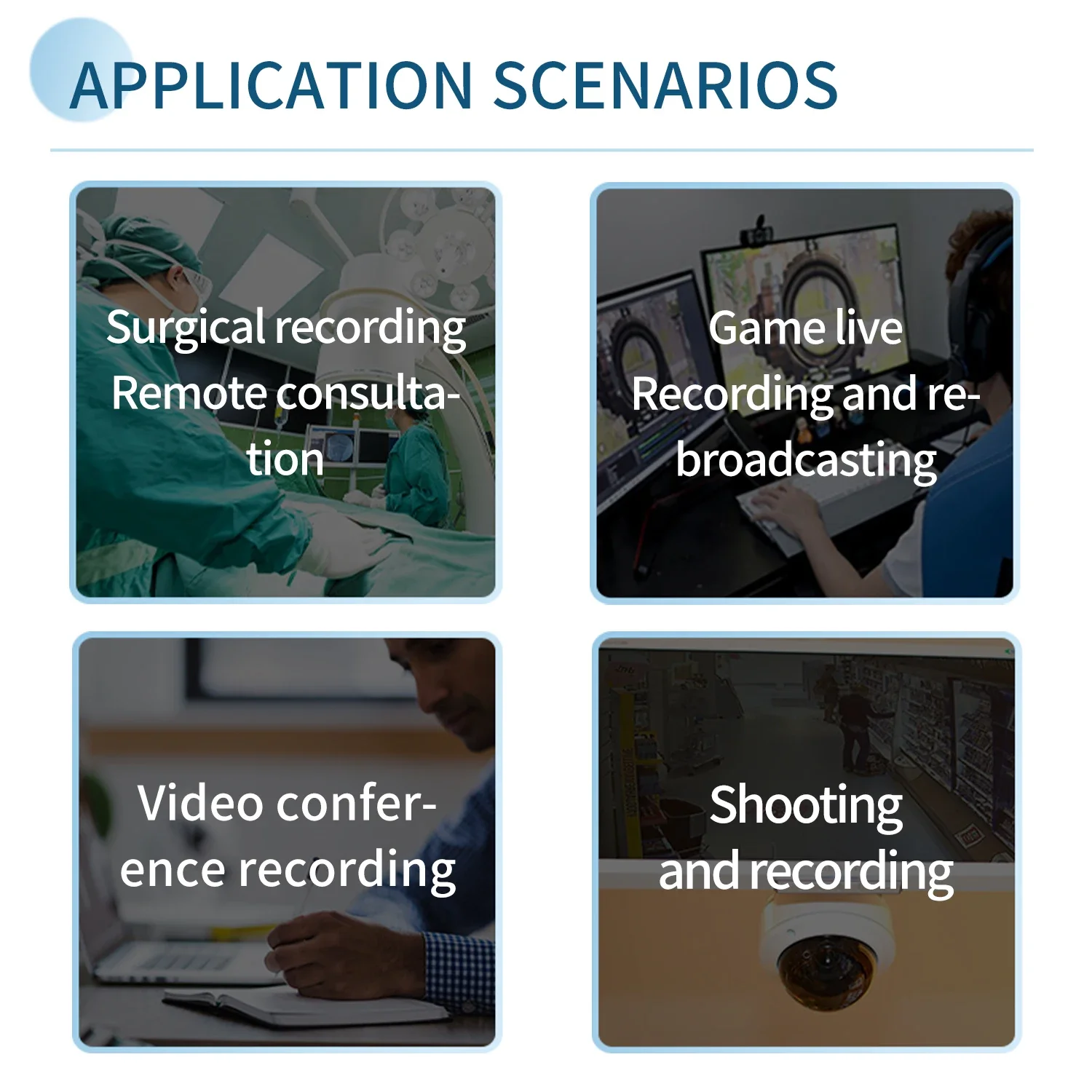 UC3350HS مسجل مزدوج تدفق التكبير Vmix OBS Wirecast 2 قناة HD 1080P ل HDMl SDI صندوق بطاقة التقاط الفيديو PCIE #3