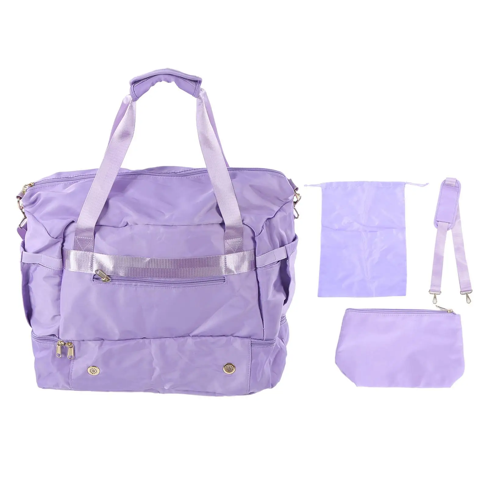 

Women's Workout Bag USB Charging Port Zipper Closure Adjustable Strap Gym Bag Multiple Pockets Large Capacity for travel