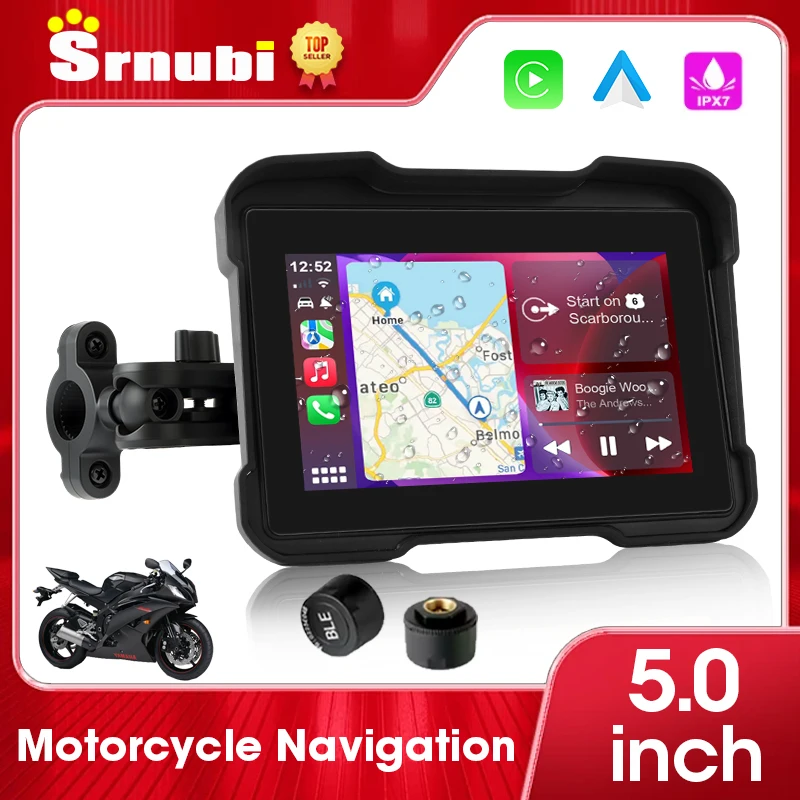 5 Inch Carplay Moto… - image