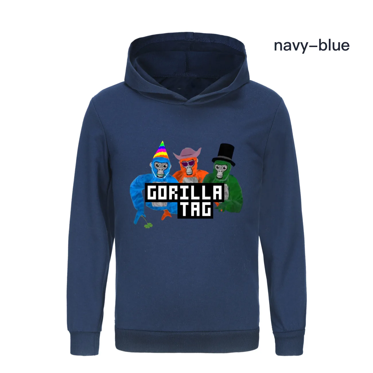 Hoodie kartun anak-anak, Hoodie Game Gorilla Tag, Hoodie anak-anak, mantel lengan panjang, pakaian luar kasual bayi laki-laki