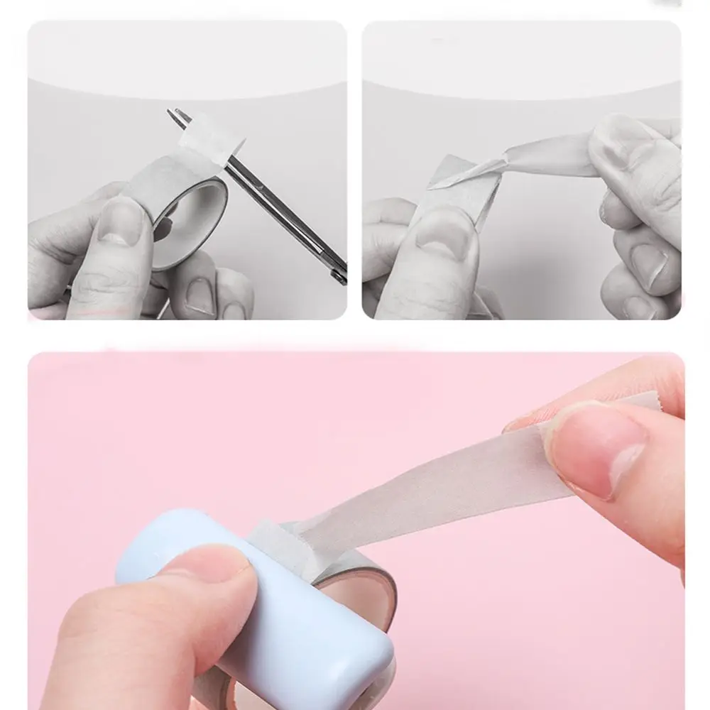 1 PC Random Plastic Arts Stickers Candy Color Tape Organzier Scrapbooking Tools Tape Cutting Tools Masking Tape Cutter